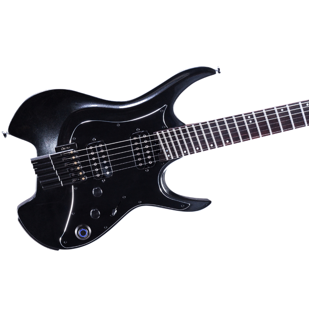 Mooer GTRS W800 Pearl Black エレキギター 詳細画像