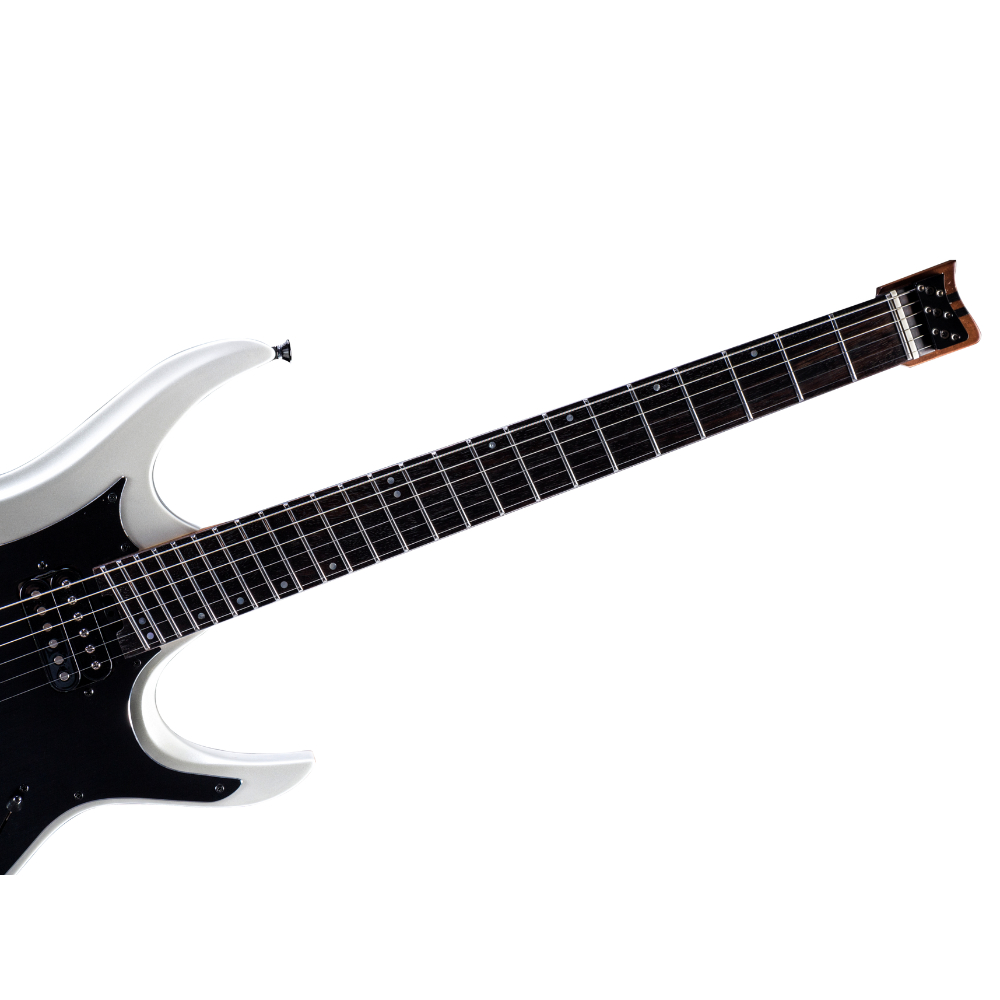 Mooer GTRS W800 Pearl White エレキギター 詳細画像