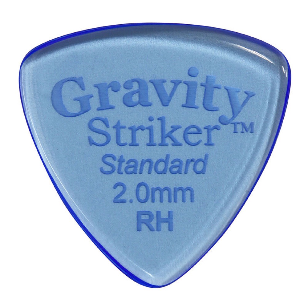 GRAVITY GUITAR PICKS GSRS2P-RH Striker Standard, Speed Bevels(RH) 2mm ギターピック