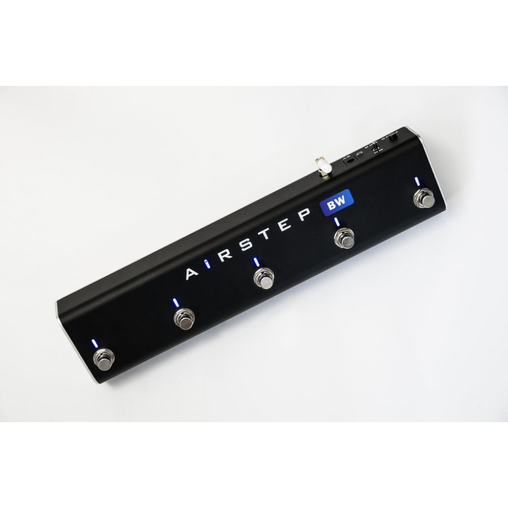 XSONIC AIRSTEP BW Edition Bluetooth接続 フットコントローラー アングル画像