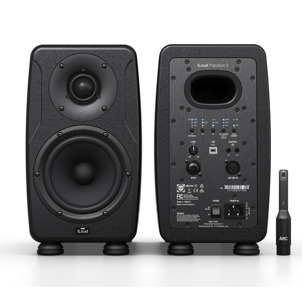 IK Multimedia iLoud Precision 5 スタジオモニタースピーカー 1本 詳細画像