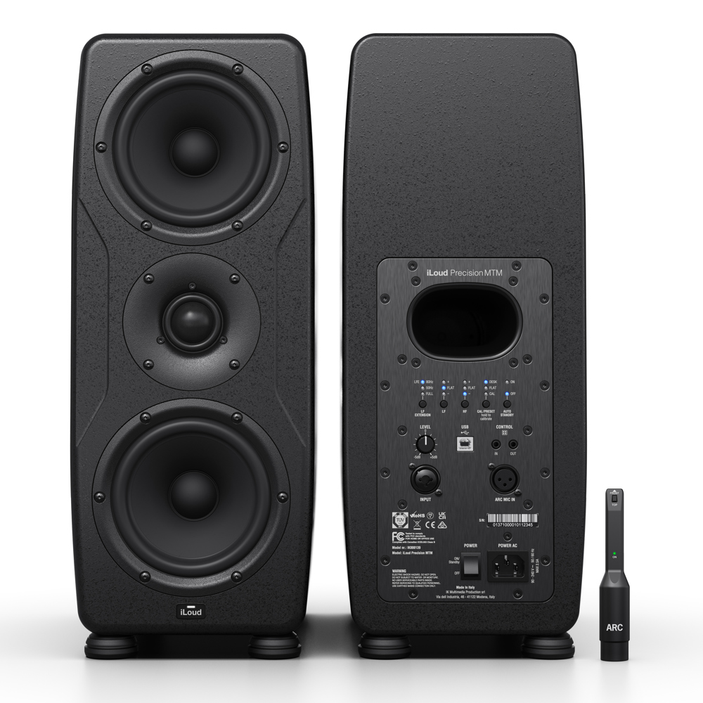 IK Multimedia iLoud Precision MTM スタジオモニタースピーカー 1本 詳細画像