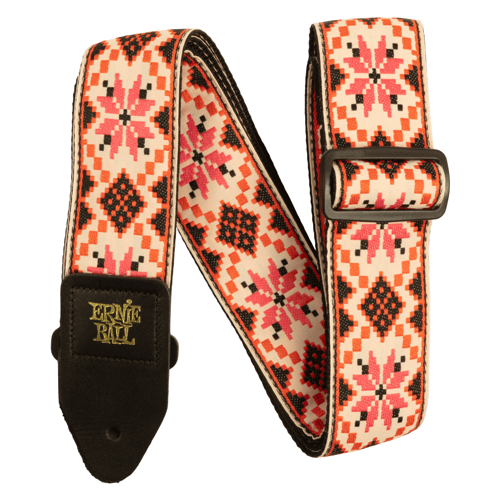 ERNIE BALL 5337 JACQUARD STRAP CINNAMON NEEDLEPOINT ギターストラップ
