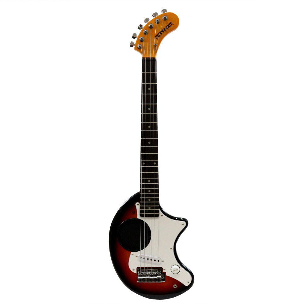 FERNANDES ZO-3C ゴールド アンプ内蔵エレキギター楽器/器材