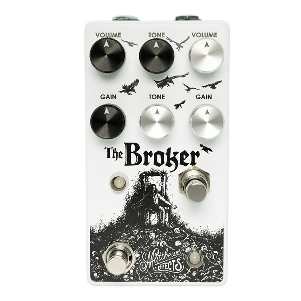 Matthews Effects BROKER デュアルオーバードライブ ギターエフェクター