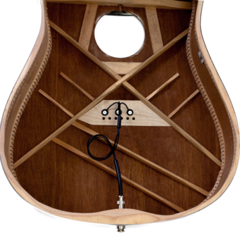 K&K Sound THE DOUBLE HELIX PureMini Set アコースティックギター用ピックアップ PureMiniセット 使用例画像2