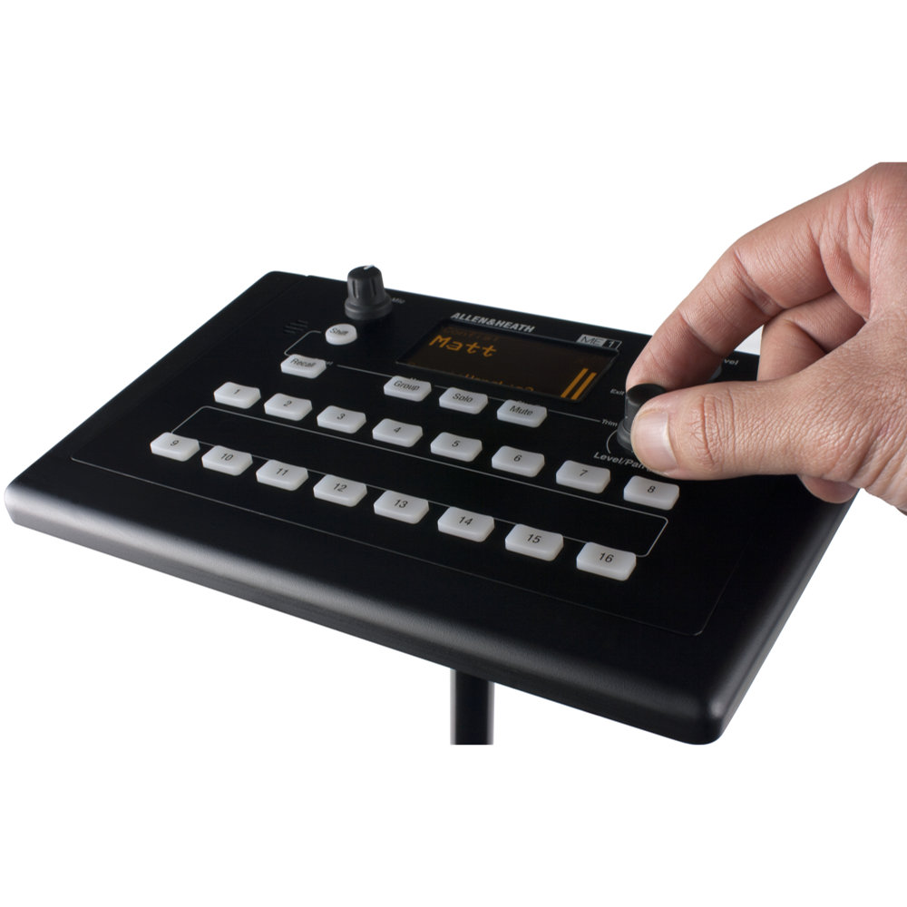 ALLEN&HEATH ME-1 パーソナルミキサー コントローラー ALLEN&HEATH ME-1コントロールイメージ図