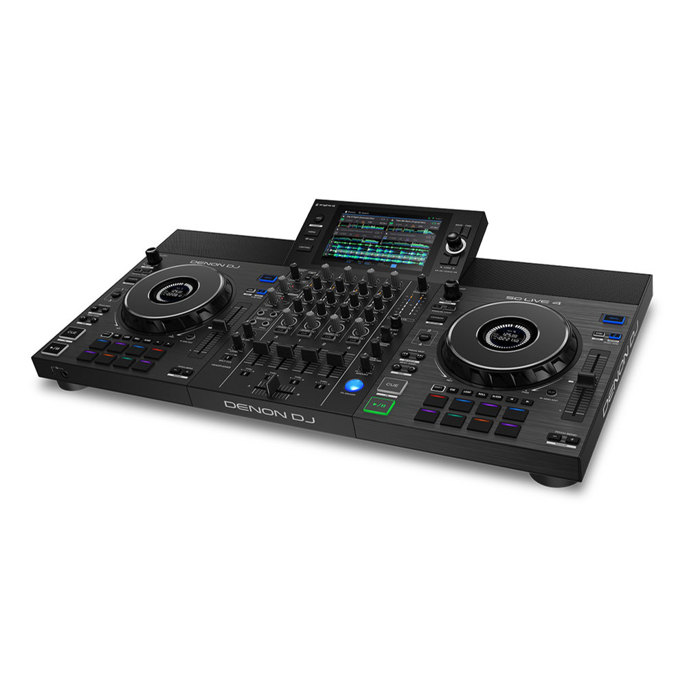 DENON DJ SC LIVE4 Amazon Music Unlimited対応 オールインワン型 スタンドアーロン DJコントローラー 右前面画像