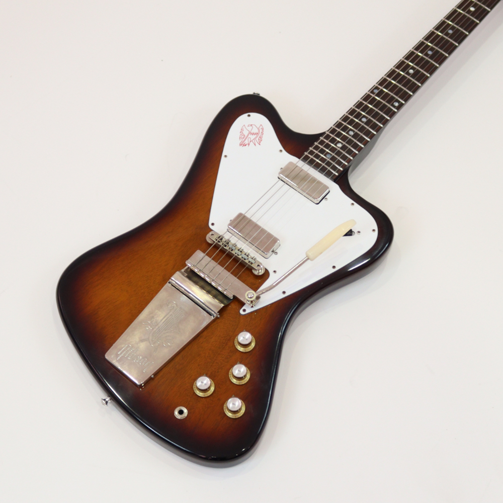 Gibson Custom Shop 1965 Non-Reverse Firebird V w/ Maestro Vibrola VOS Vintage Sunburst エレキギター ボディトップ画像