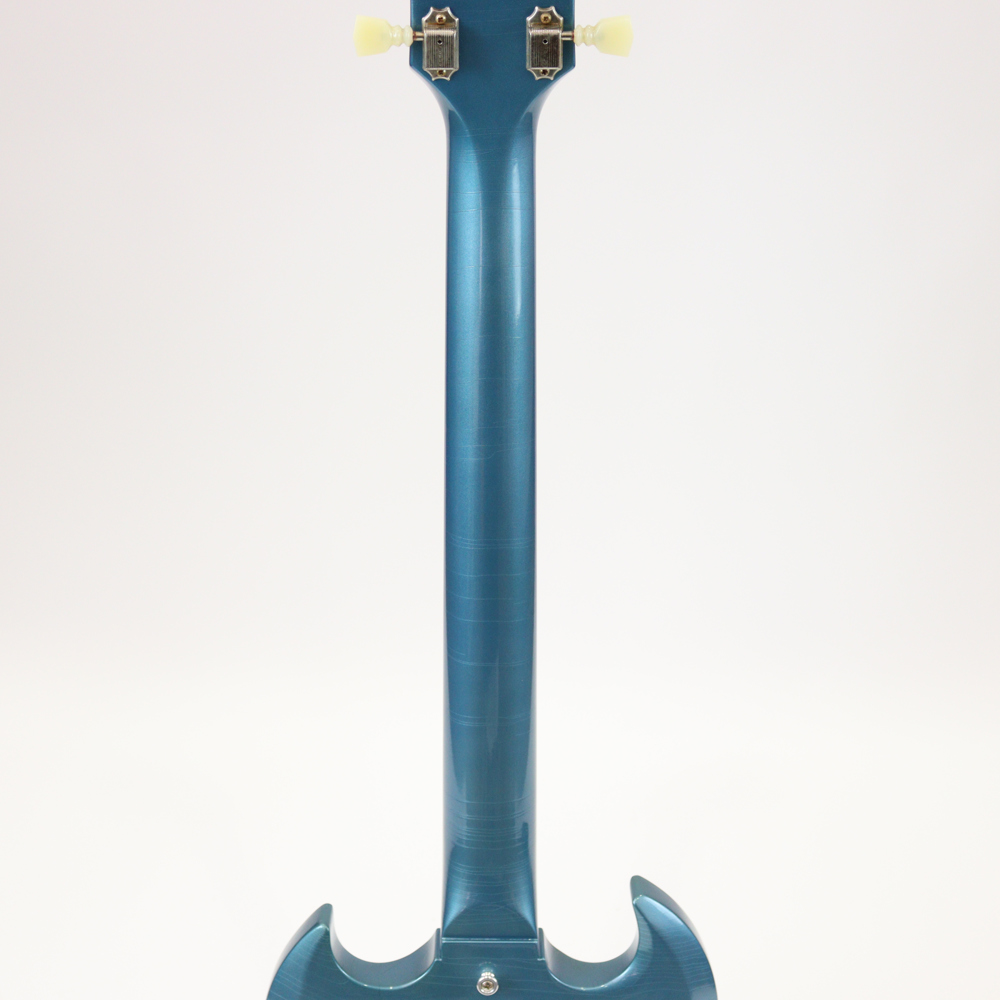 Gibson Custom Shop Murphy Lab 1964 SG Standard With Maestro Vibrola Pelham Blue Ultra Light Aged エレキギター ネック画像