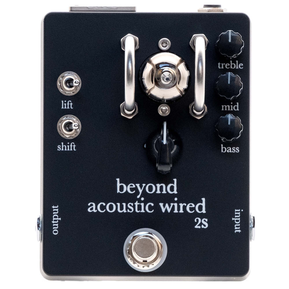 beyond tube pedals acoustic wired 2S 真空管エレアコ・プリアンプ/DIボックス