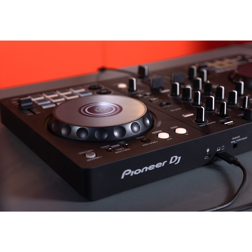 Pioneer DJ DDJ-FLX4 DJコントローラー rekordbox / Serato DJ Lite対応 PC / スマホ両対応を実現したコントローラー【DDJ-400 後継機種】 全体画像