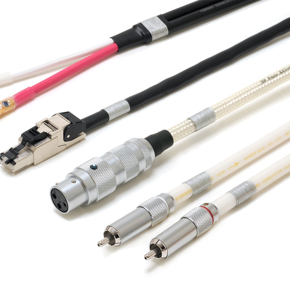 OYAIDE NRF-005T 非磁性体ノイズ抑制テープ 使用例画像