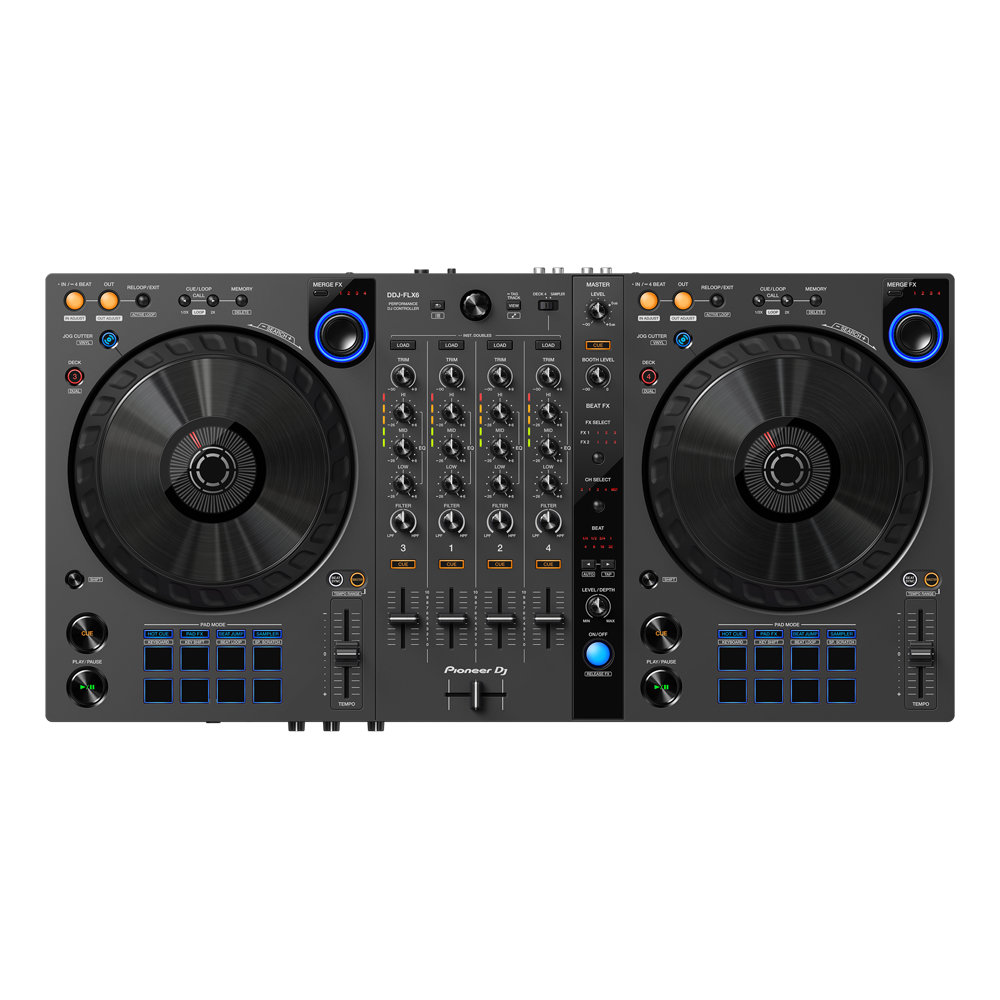Pioneer DJ DDJ-FLX6-GT DJコントローラー トップ画像
