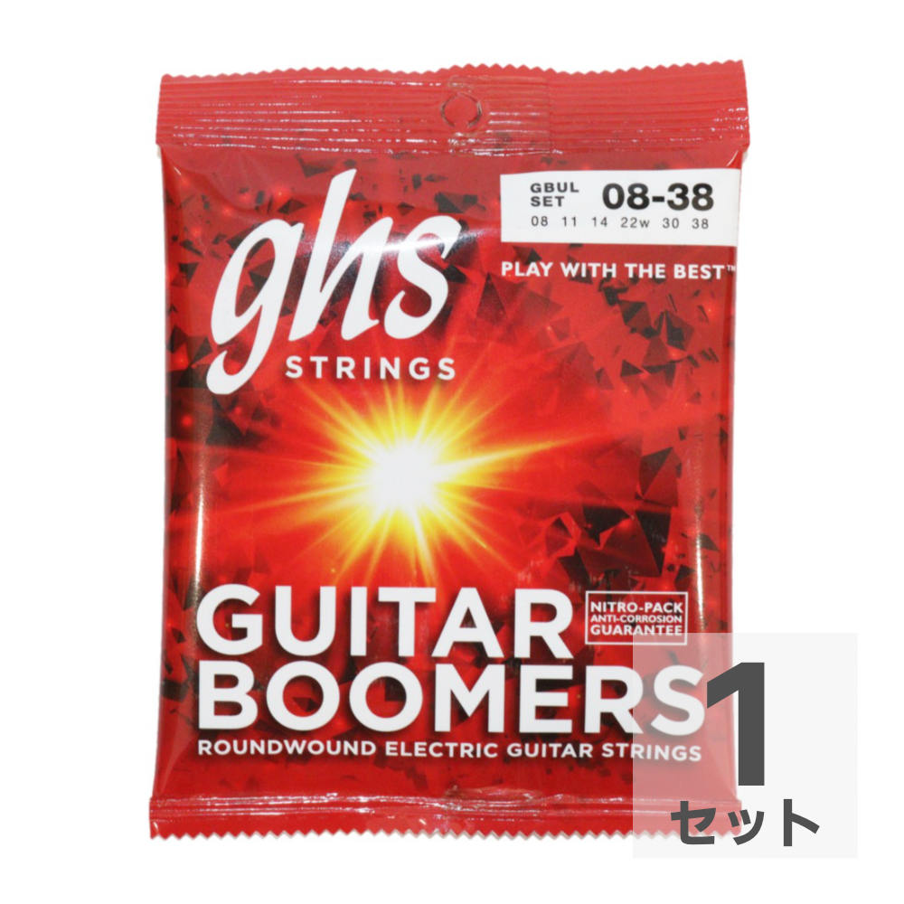 GHS GBUL Boomers ULTRA LIGHT 08-38 エレキギター弦