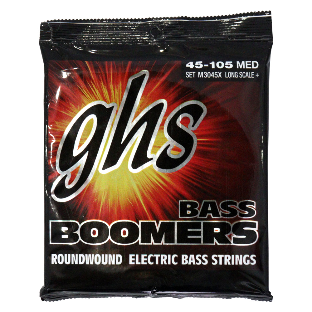 GHS M3045X Extra Long Scale Bass Boomers MEDIUM 045-105 エレキベース弦