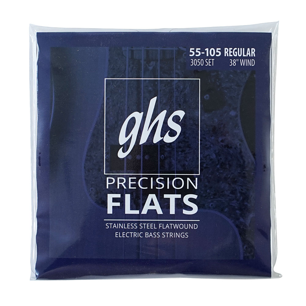 GHS 3050 Bass Precision Flats CUSTOM REGULAR 055-105 エレキベース弦