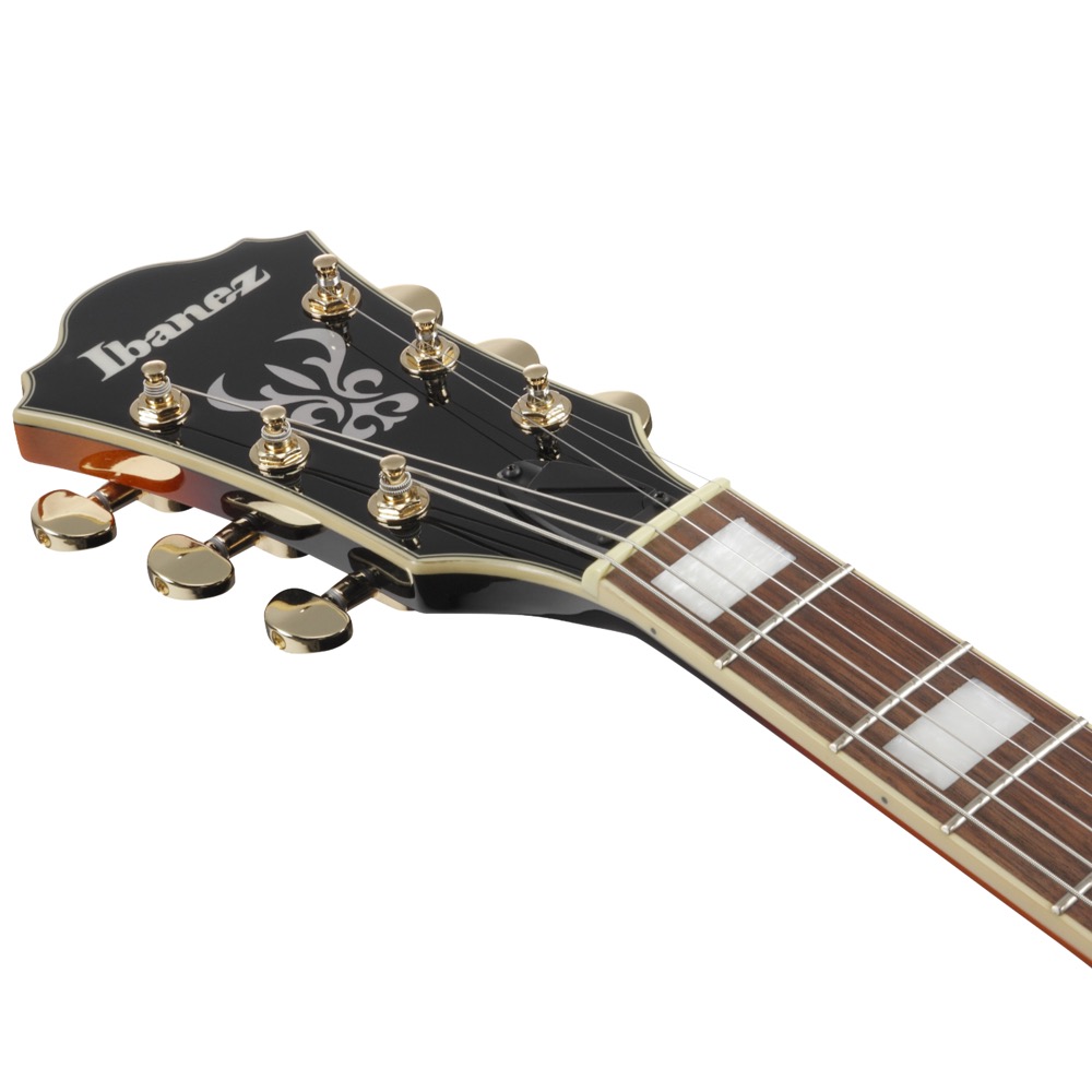 IBANEZ AG75G-BS Artcore CompactSize Brown Sunburst エレキギター ヘッド画像