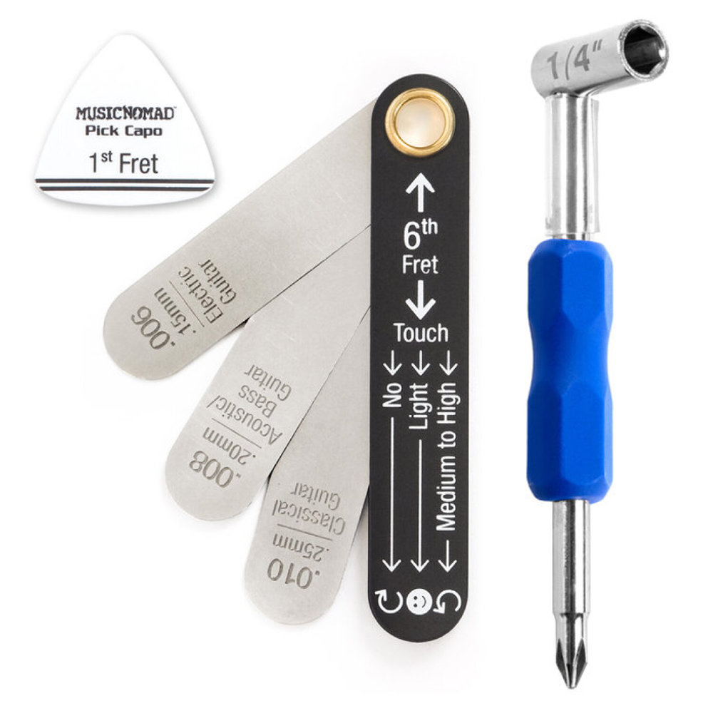 MUSIC NOMAD MN610 Truss Rod Neck Relief Measure & Adjust Kit for Taylor Guitars ネック調整ツールセット