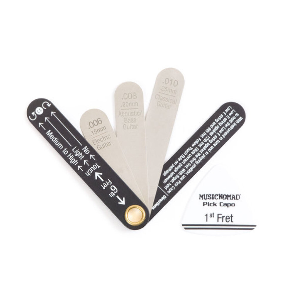 MUSIC NOMAD MN610 Truss Rod Neck Relief Measure & Adjust Kit for Taylor Guitars ネック調整ツールセット ゲージ画像