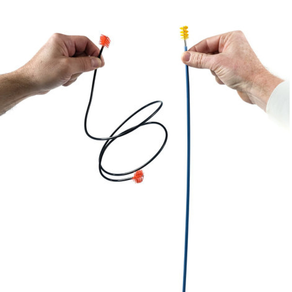 MUSIC NOMAD MN761 Premium Trumpet Snake Brush, Vinyl Free 管内洗浄用ブラシ 他製品比較画像