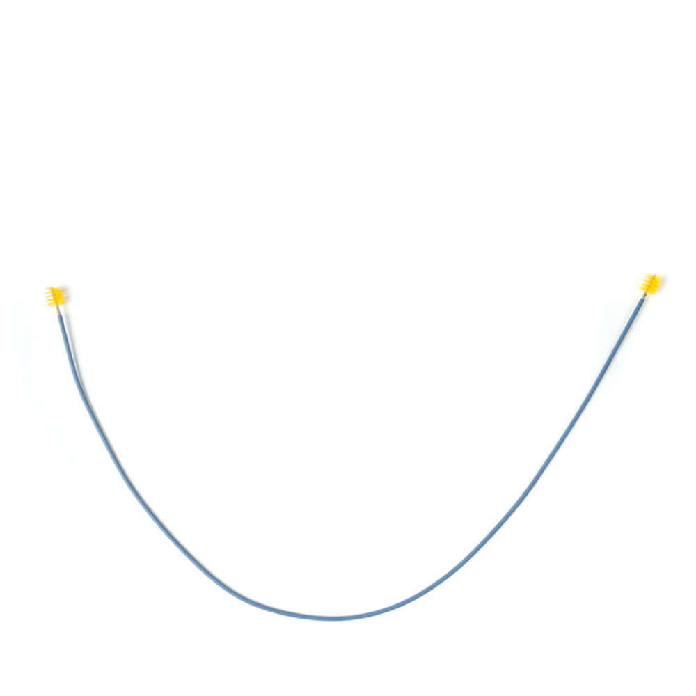 MUSIC NOMAD MN762 Premium Trombone Snake Brush， Vinyl Free トロンボーン管内洗浄用ブラシ 全体図