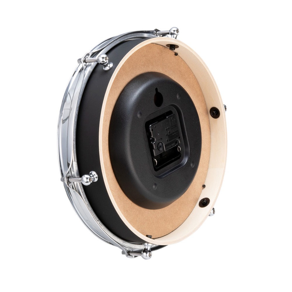 Pearl POG-CLOCK #B Drum Style Clock ブラック 掛け時計 詳細画像