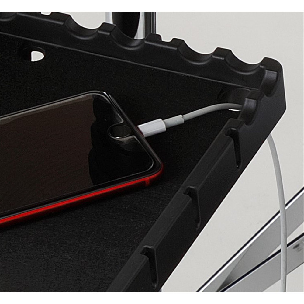 TAMA TAT10 Accessory Tray アクセサリートレイ ケーブル穴画像