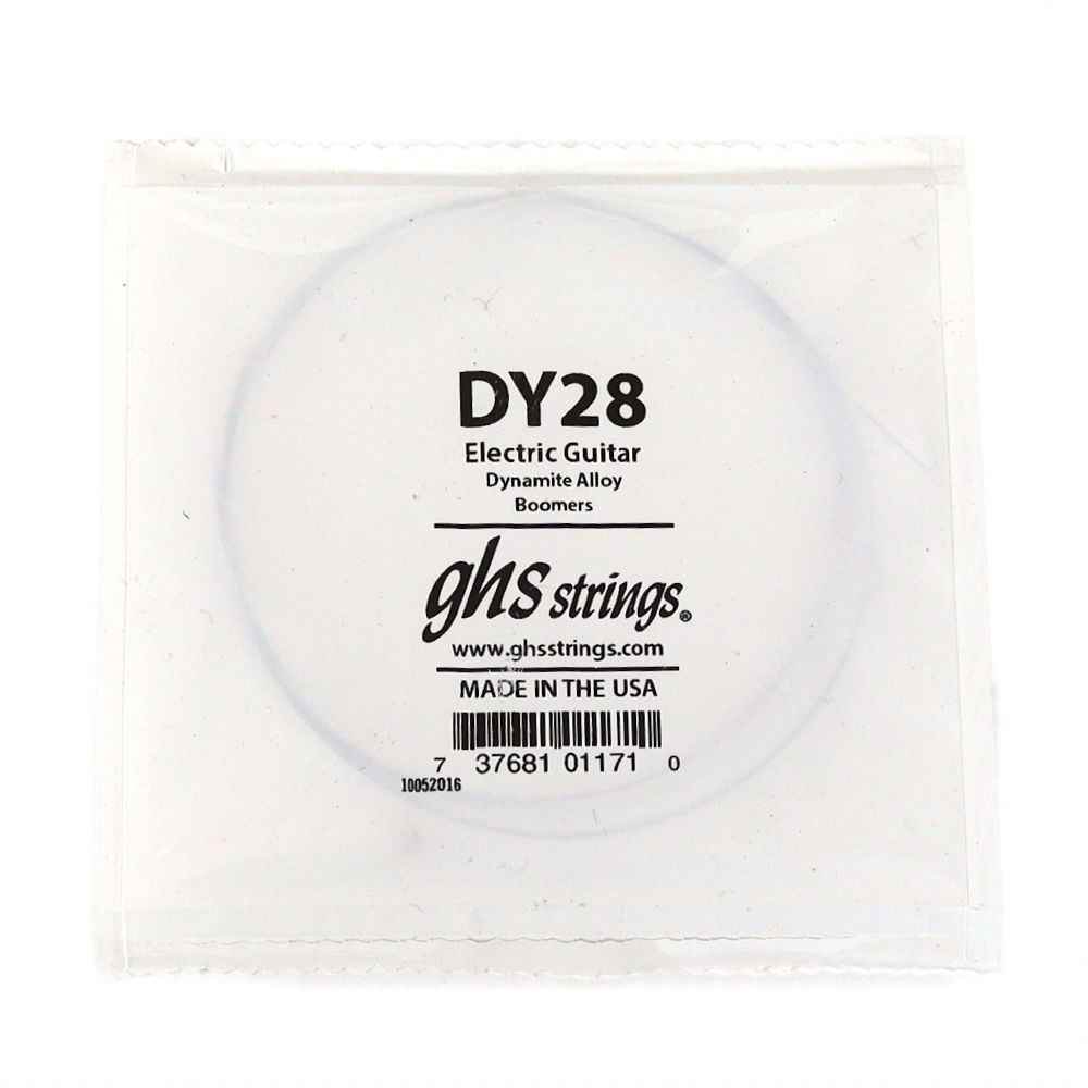 GHS DY28 Singles Boomers ROUNDWOUND .028 エレキギター用 バラ弦
