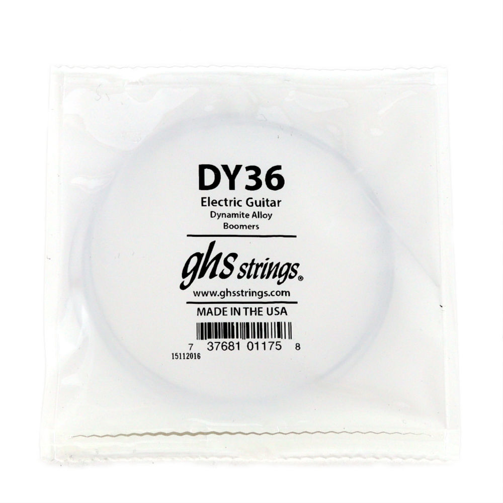 GHS DY36 Singles Boomers ROUNDWOUND .036 エレキギター用 バラ弦