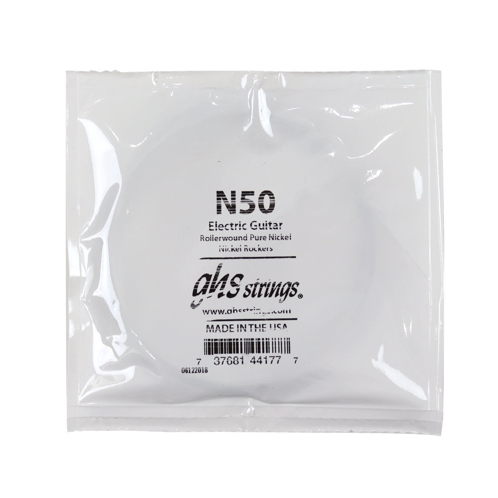 GHS N50 Singles Nickel Rockers ROLLERWOUND .050 エレキギター用 バラ弦
