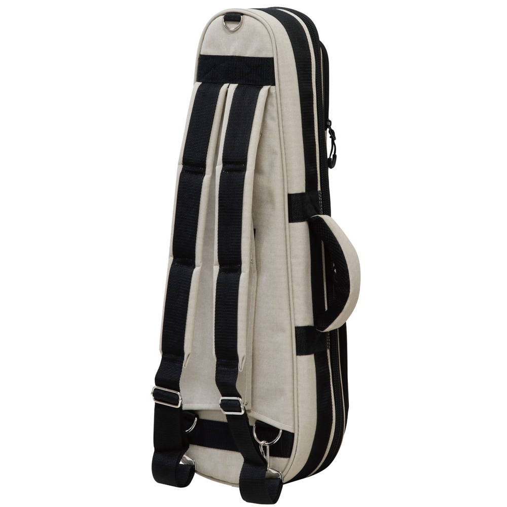 KIKUTANI UKB-60S BEI ベージュ ソプラノウクレレ向けギグバッグ ソプラノウクレレ向けギグバッグ 画像