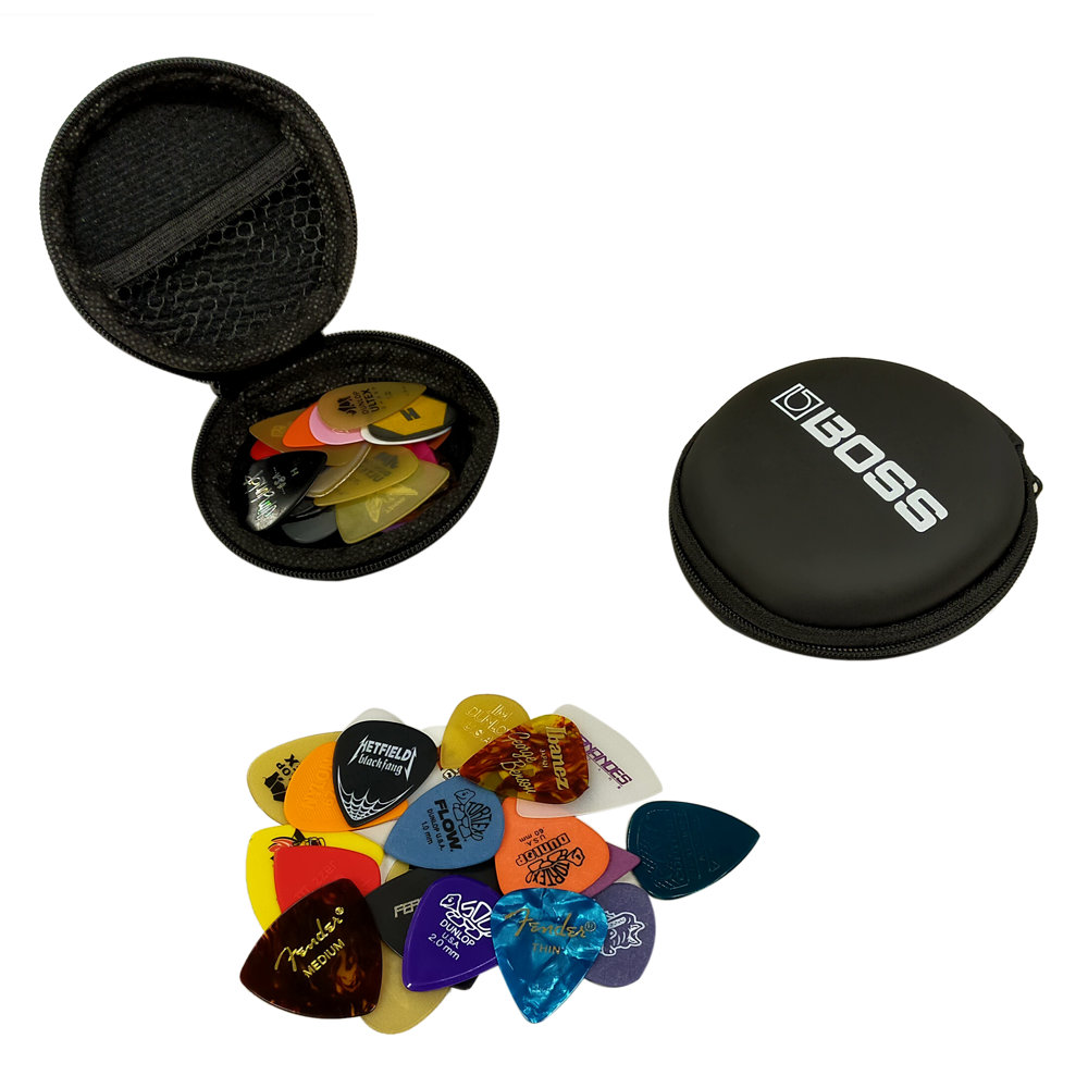 【777円福袋】ギターピック23枚セット おまけ付き 2023年新春福袋 BOSSピックケース