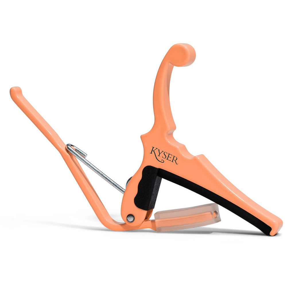 Kyser KGEFPPA Fender Classic Color Quick-Change Electric Capo Pacific Peach ギター用カポタスト