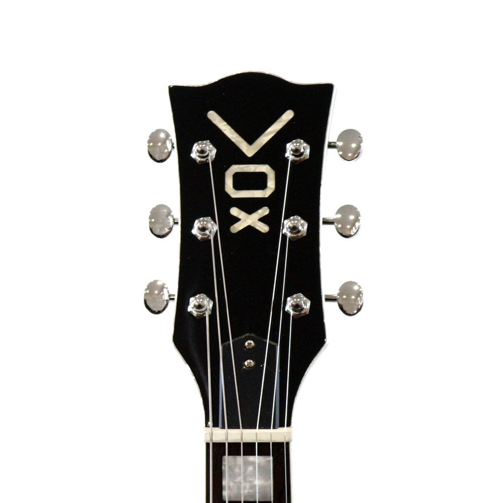 VOX Bobcat BC-V90 GR ソープバータイプPU2基搭載 セミアコースティックギター セミアコースティックギター ネック トップ 画像