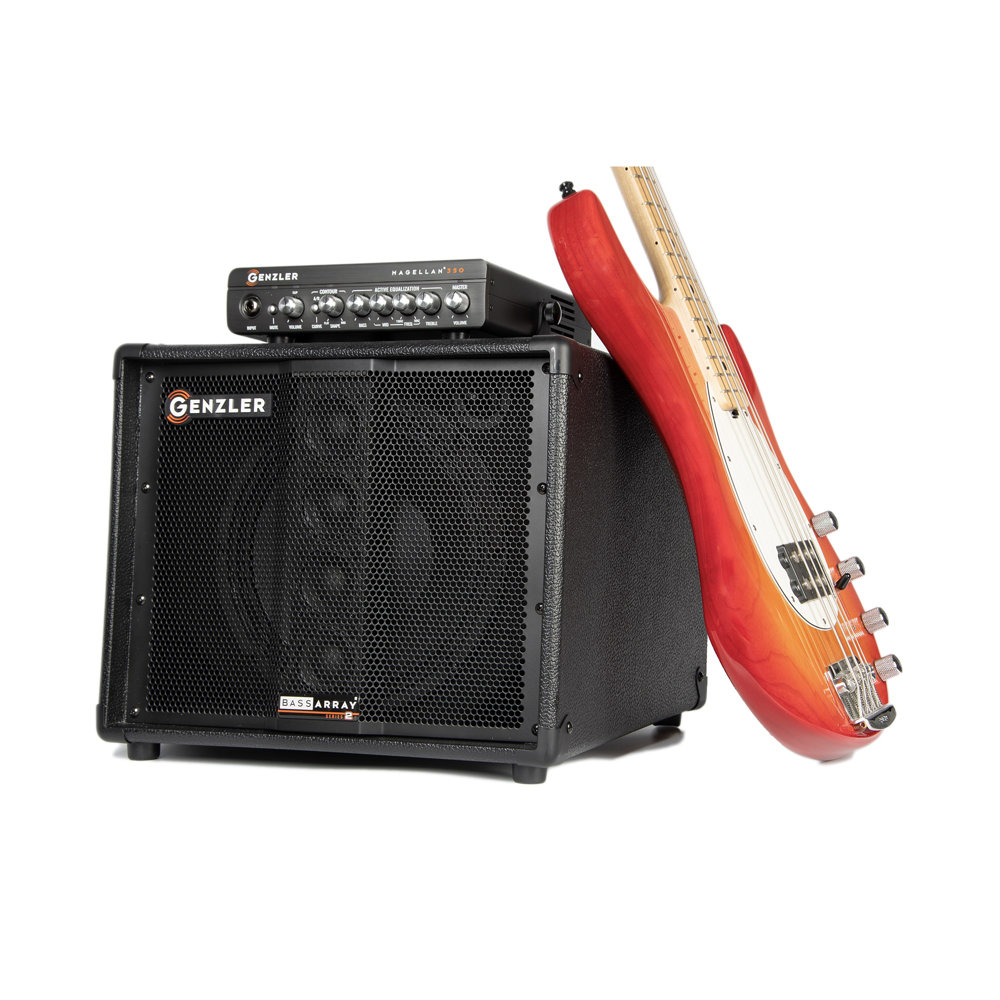 GENZLER MAGELLAN350 + BA10-2 -S2【MG350-BA10 COMBO-S2】ベースアンプ 全体画像
