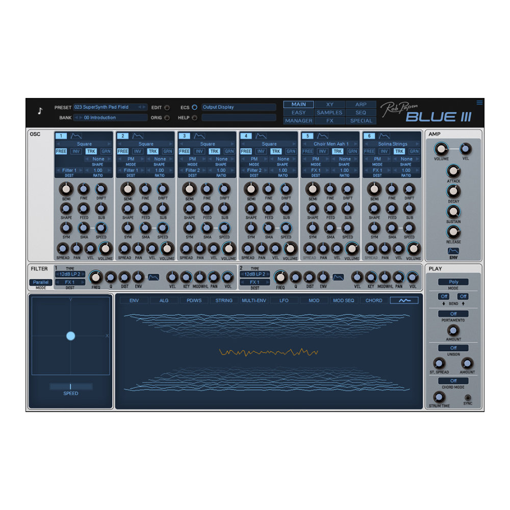 Rob Papen Blue III 通常版 ソフトウェアシンセサイザー ソフトウェア音源