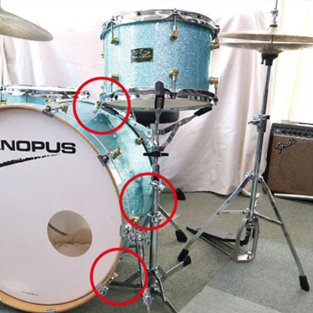 CANOPUS CSS-2F フラットベース スネアスタンド フラットベース スネアスタンド タムスタンド 画像