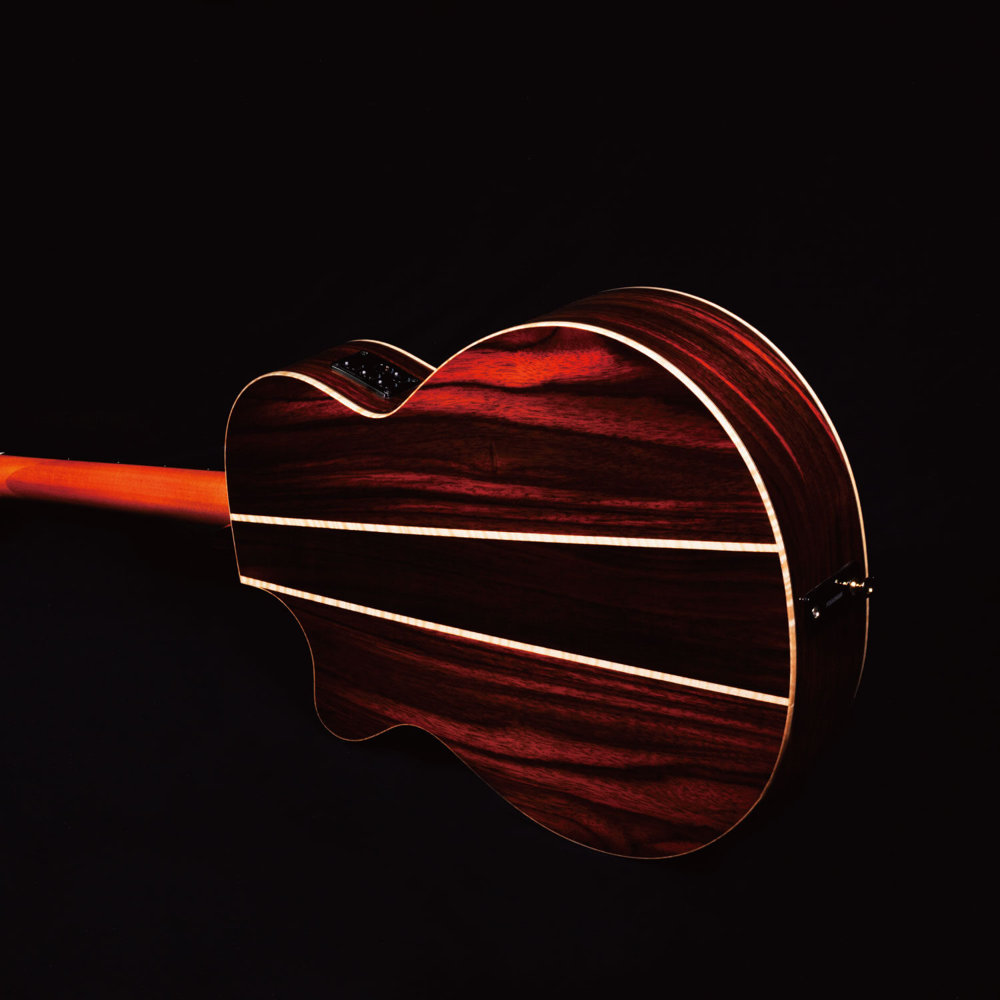 Faith FVHG3 エレクトリックアコースティックギター バック、サイド画像