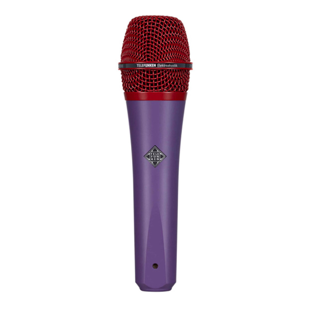 TELEFUNKEN M80 Custom Shop パープル/レッド ダイナミックマイク