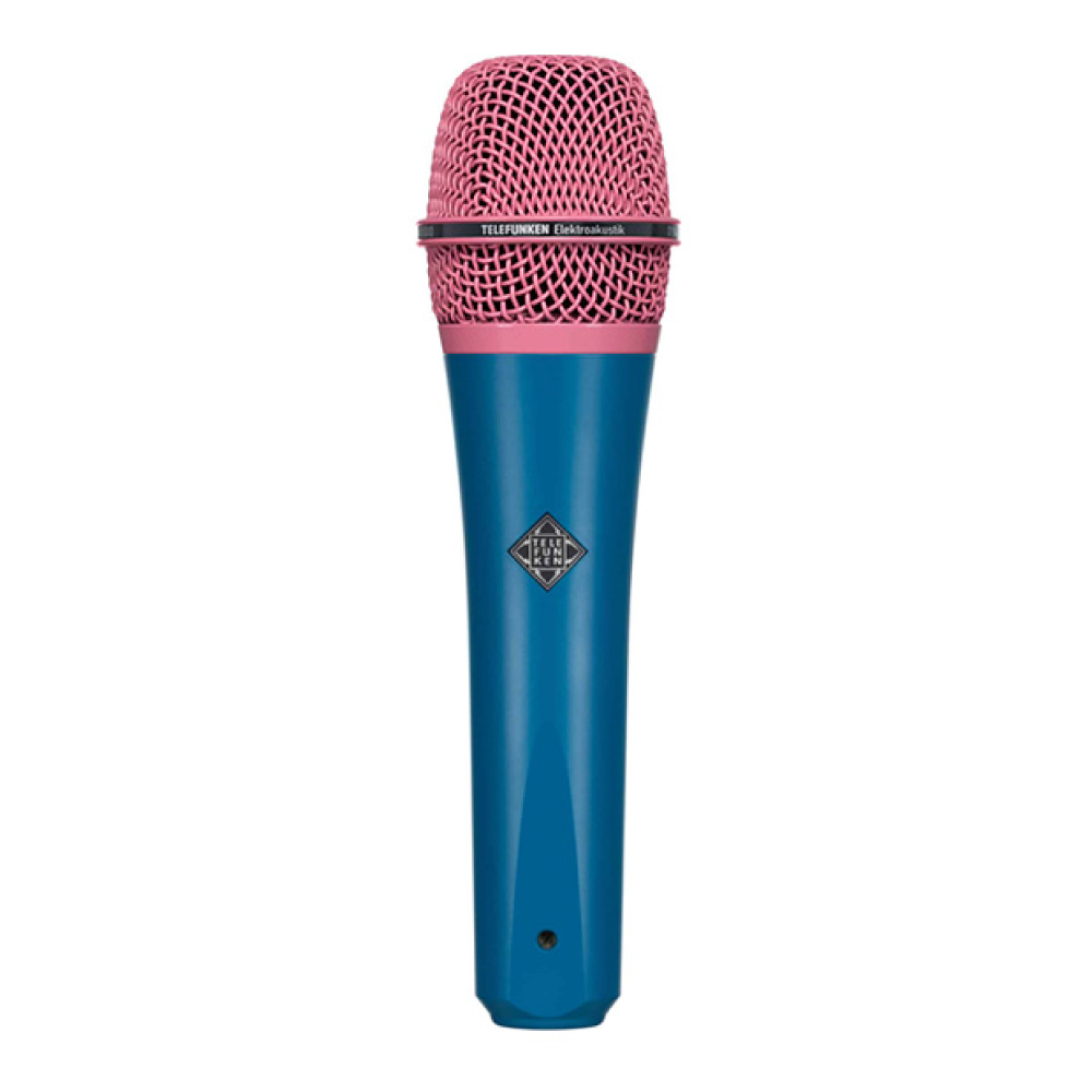 TELEFUNKEN M80 Custom Shop ブルー/ピンク ダイナミックマイク