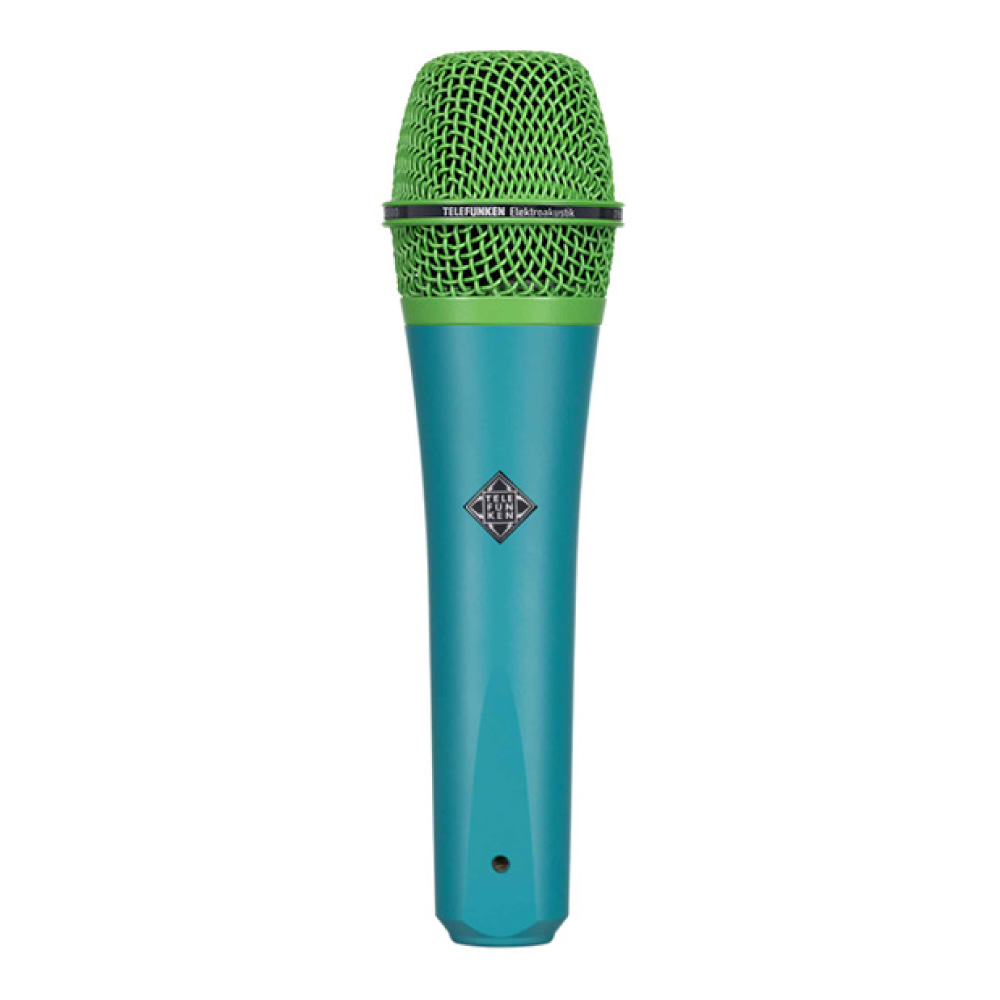 TELEFUNKEN M80 Custom Shop ターコイズ/グリーン ダイナミックマイク