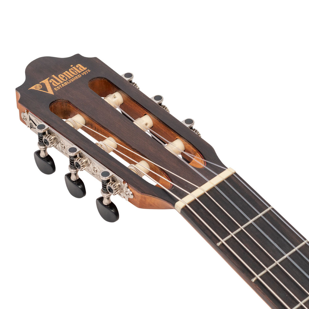 Valencia VC704 4/4 サイズ クラシックギター ヘッド画像