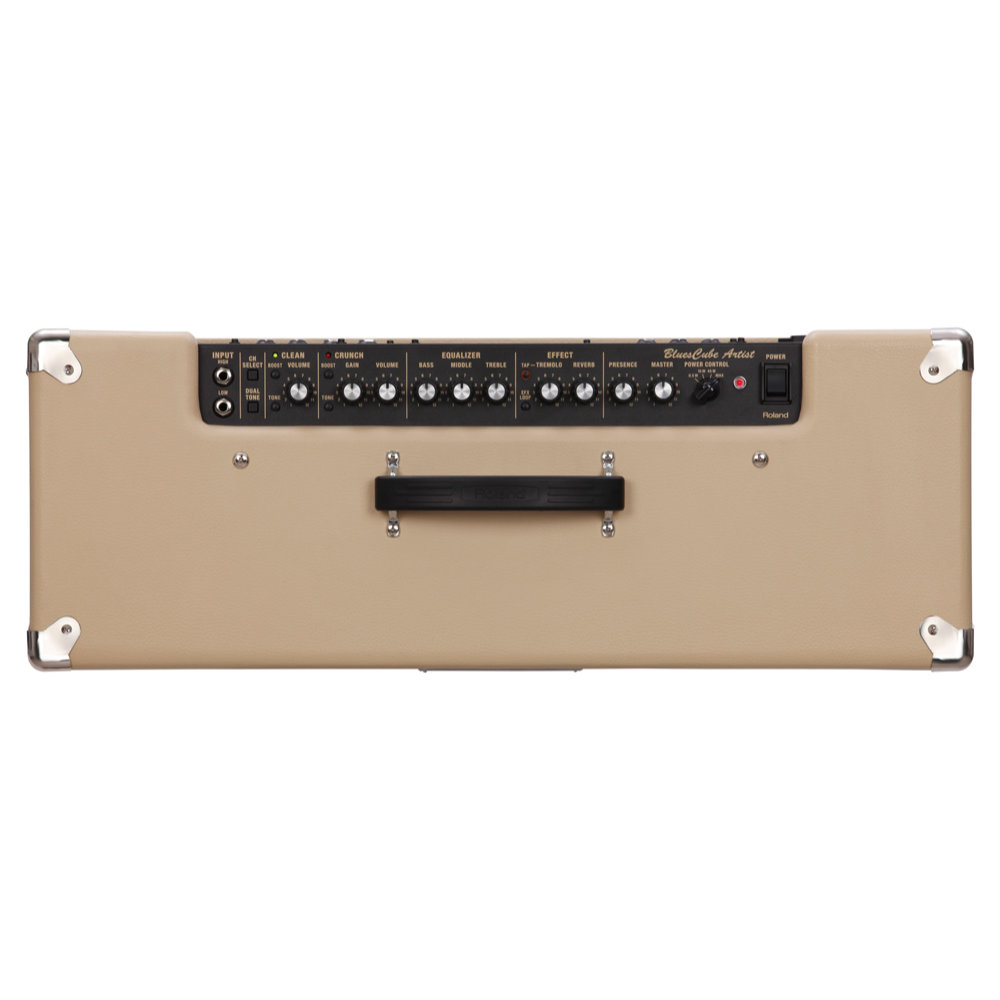 ROLAND Blues Cube Artist BC-ARTIST 212 ギターアンプ BC-ART212 12インチ×2発スピーカー搭載 トップパネル画像