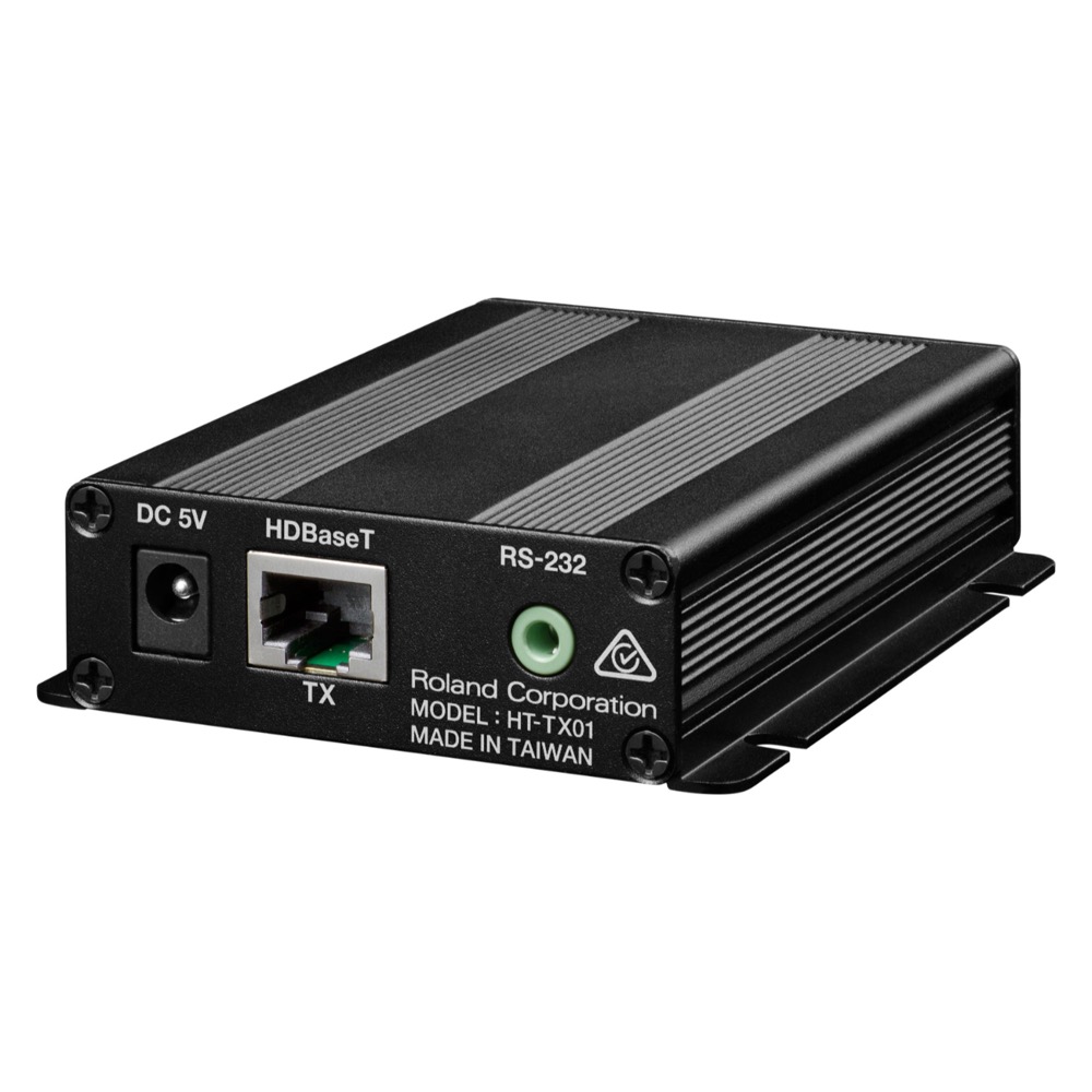 ROLAND HT-TX01 HDBaseT TRANSMITTER HDMI信号を最長100m伝送 HDBaseT規格対応送信器 斜めアングルリア画像