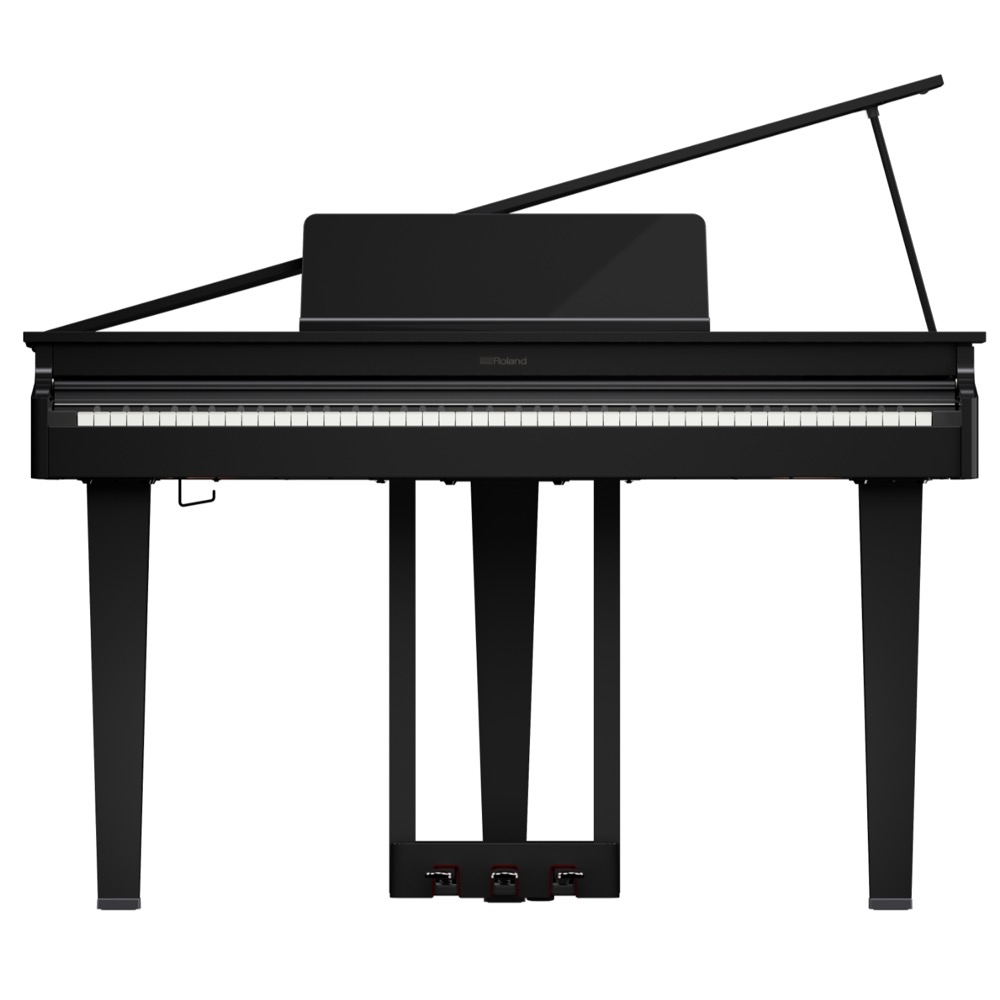 【組立設置無料サービス中】 ROLAND GP-3-PES グランドピアノ型電子ピアノ グランドピアノ型電子ピアノ 正面 画像