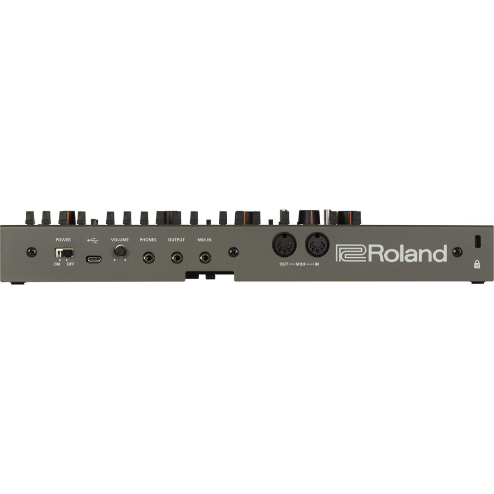 ROLAND Boutique SH-01A Synthesizer シンセサイザー SH-101をコンパクトにした復刻機 入出力端子側画像