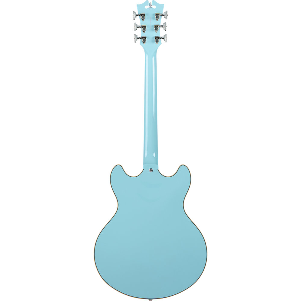 D’Angelico Premier DC Sky Blue エレキギター ボディバック画像