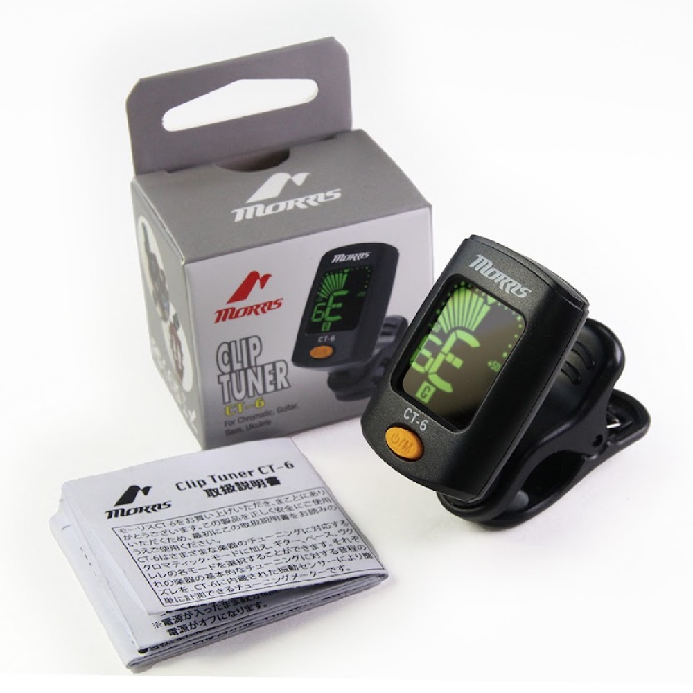 MORRIS CT-6 Clip Tuner クリップチューナー パッケージ画像