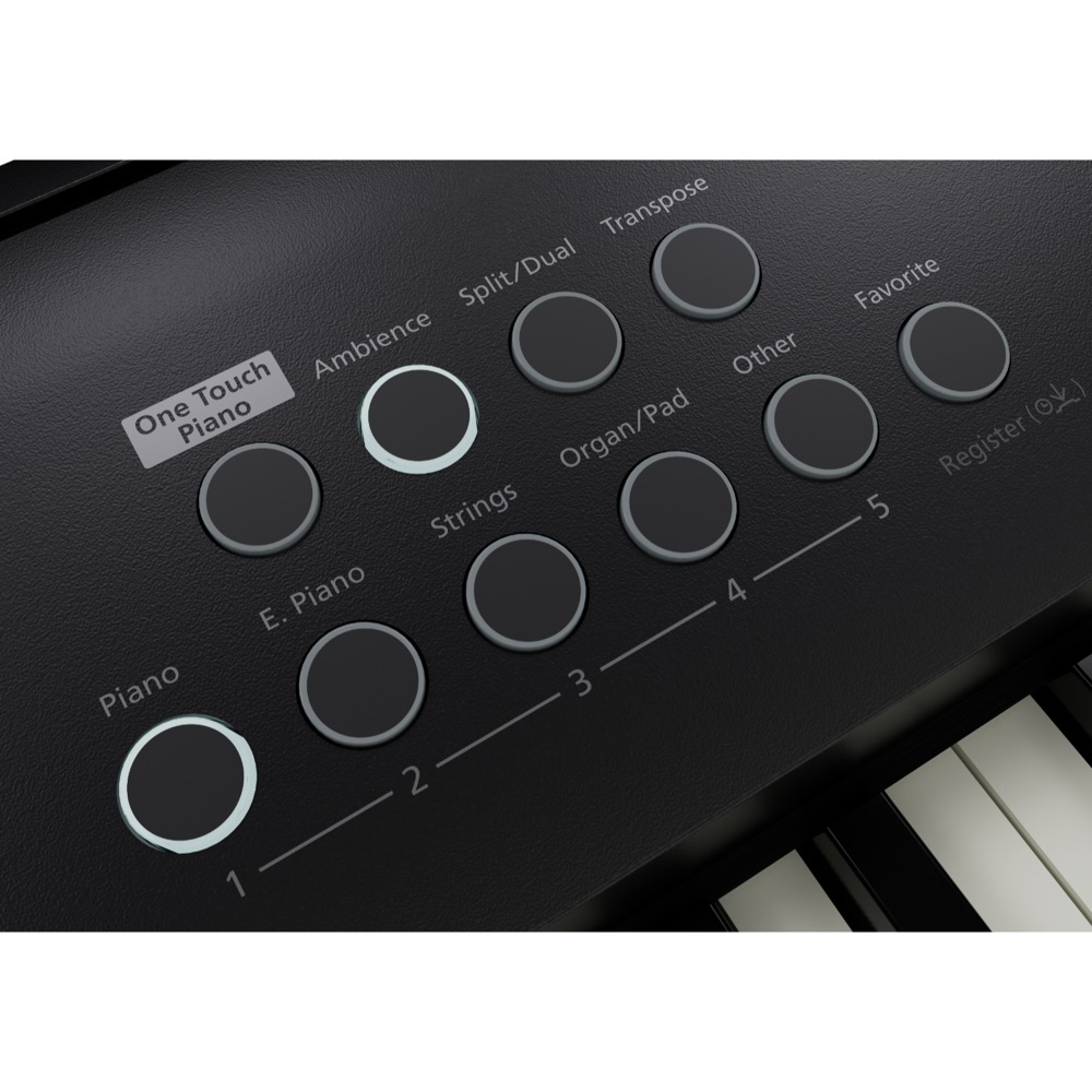ROLAND FP-E50 BK DIGITAL PIANO デジタルピアノ 自動伴奏機能付き 電子ピアノ パネル3画像